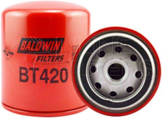 Inline FH51389. Hydraulic Filter Product – Spin On – Round Product Spin-on hydraulic/transmission filter