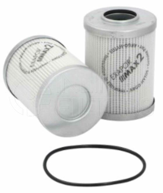 Inline FH51424. Hydraulic Filter Product – Cartridge – ORing Product Cartridge hydraulic filter with o-ring