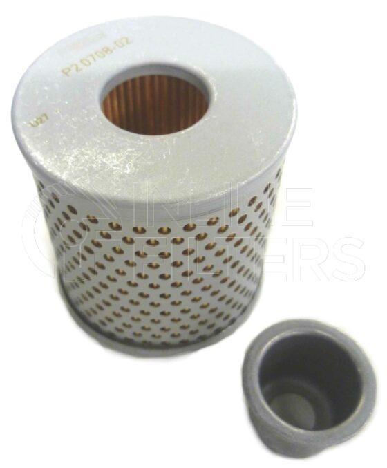Inline FH51593. Hydraulic Filter Product – Cartridge – Round Product Hydraulic filter product