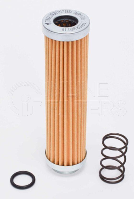 Inline FH52198. Hydraulic Filter Product – Cartridge – Round Product Hydraulic filter product