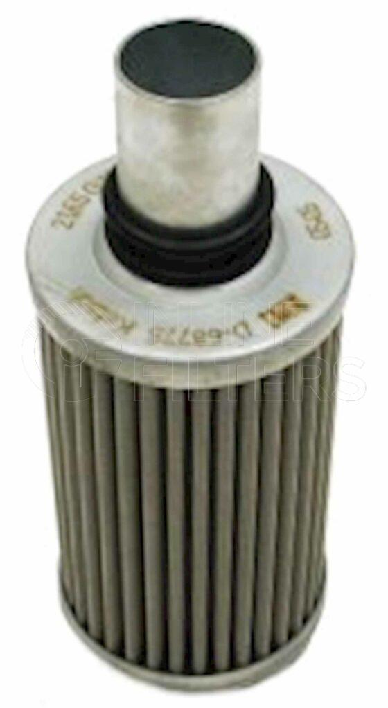 Inline FH52355. Hydraulic Filter Product – Cartridge – Tube Product Hydraulic filter product