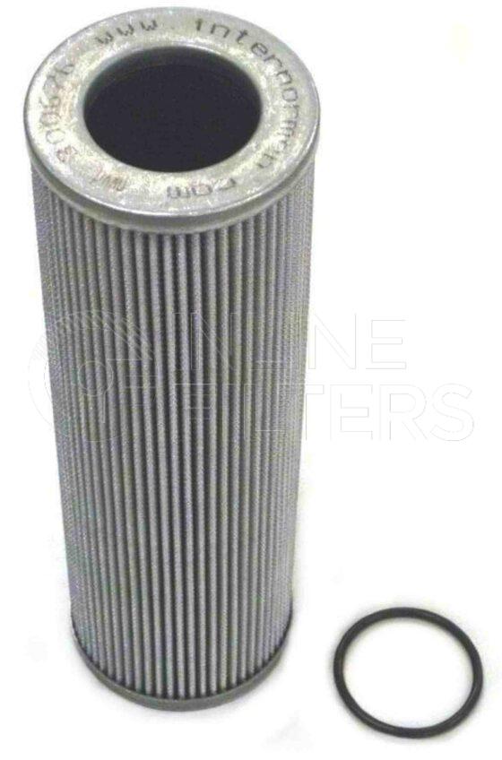 Inline FH53681. Hydraulic Filter Product – Cartridge – ORing Product Cartridge hydraulic filter with o-ring