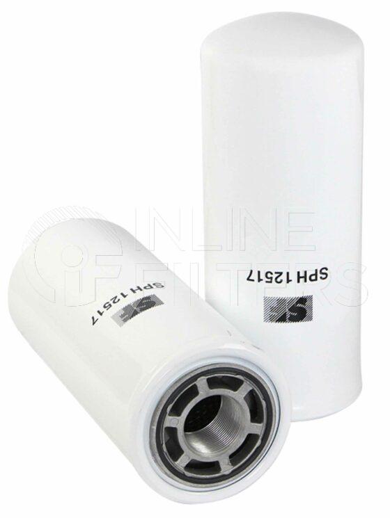 Inline FH57338. Hydraulic Filter Product – Cartridge – Round Product Round cartridge hydraulic filter