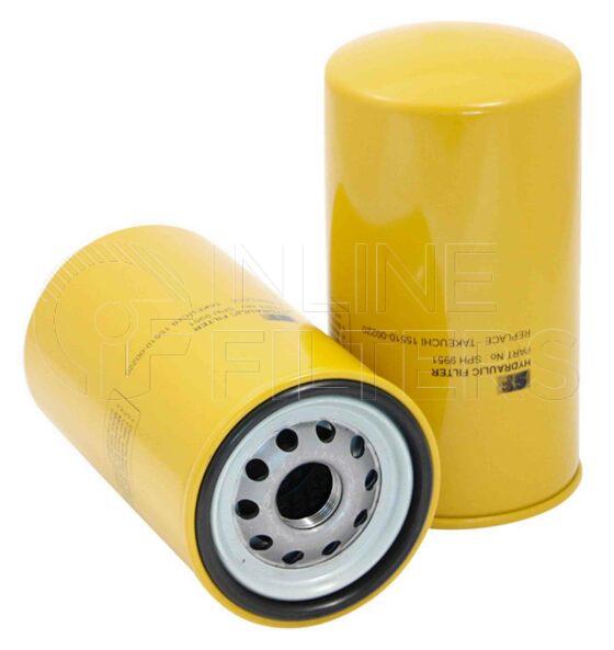 Inline FH57629. Hydraulic Filter Product – Spin On – Round Product Spin-on hydraulic filter