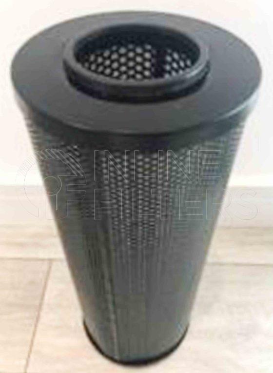 Inline FH57658. Hydraulic Filter Product – Cartridge – Round Product Cartridge hydraulic filter Top Cap Open cap 169mm O/D x 103mm I/D Bottom Cap As per top cap Inner Cylinder 6mm hole perforated metal Outer Cylinder 3mm hole perforated metal Media 10 micron glass with extruded polymer mesh both sides Pleats 77 Depth of Pleat 26mm Adhesive […]