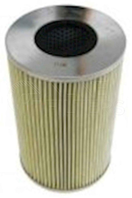 Inline FH58527. Hydraulic Filter Product – Cartridge – Round Product Round cartridge hydraulic filter