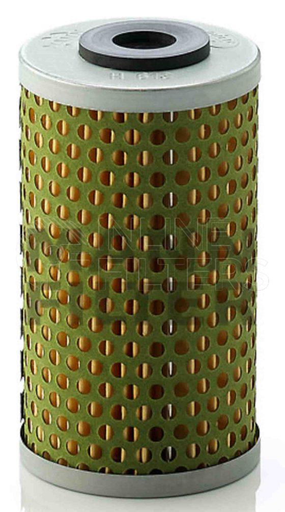 Inline FH58637. Hydraulic Filter Product – Cartridge – Round Product Filter