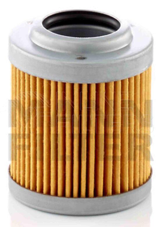 Inline FH58699. Hydraulic Filter Product – Cartridge – Round Product Filter