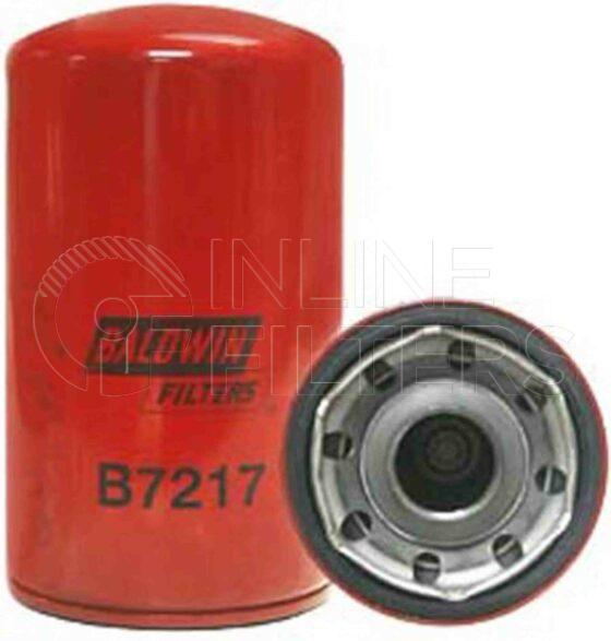 Inline FL70037. Lube Filter Product – Spin On – Round Product Spin-on lube filter