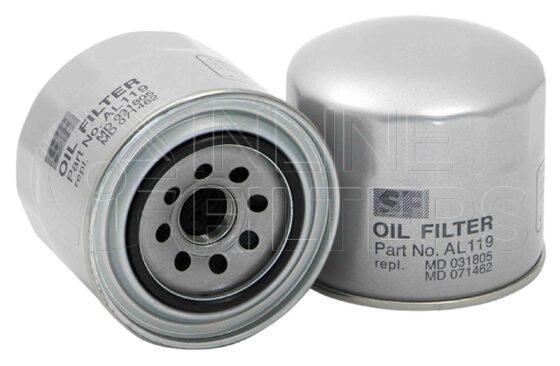 Inline FL70135. Lube Filter Product – Spin On – Round Product Lube filter product