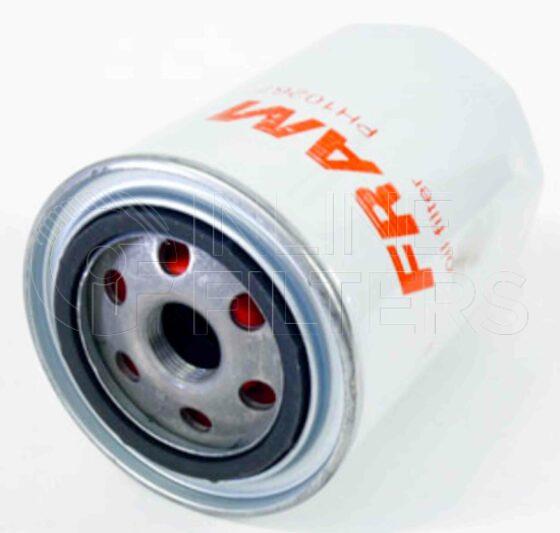 Inline FL70215. Lube Filter Product – Spin On – Round Product Lube filter product