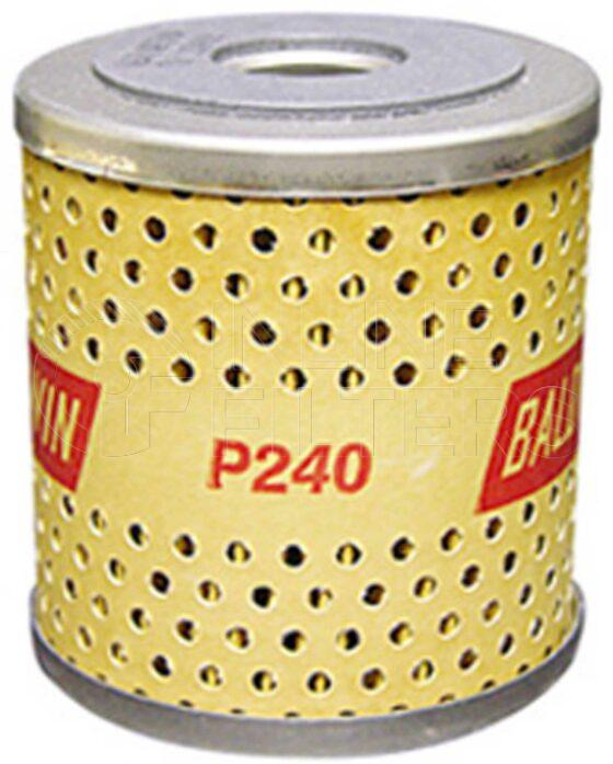Inline FL70291. Lube Filter Product – Cartridge – Round Product Full-flow cartridge lube filter