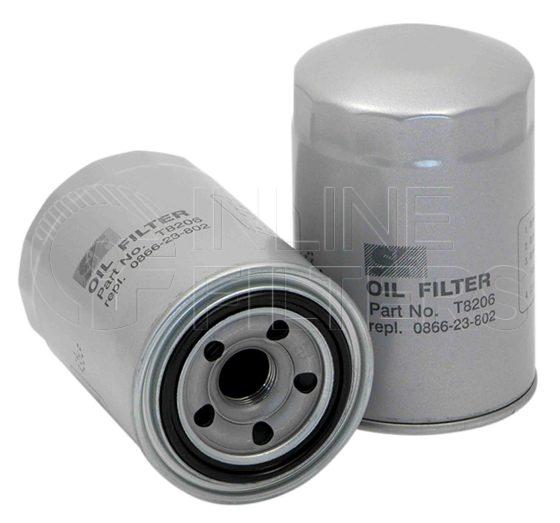 Inline FL70353. Lube Filter Product – Spin On – Round Product Lube filter product