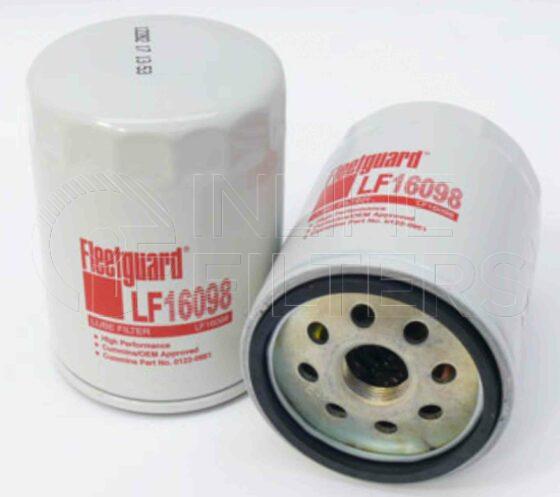 Inline FL70365. Lube Filter Product – Spin On – Round Product Lube filter product