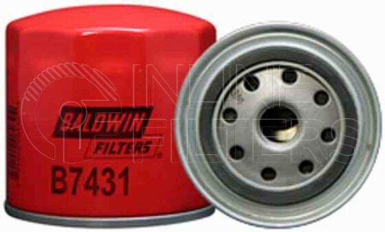 Inline FL70367. Lube Filter Product – Spin On – Round Product Spin-on lube filter