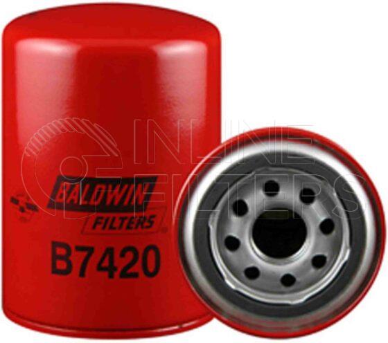 Inline FL70368. Lube Filter Product – Spin On – Round Product Spin-on lube filter