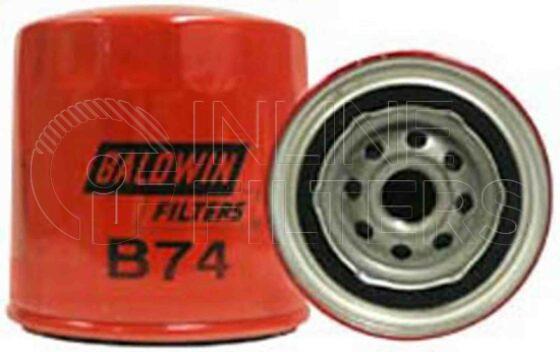 Inline FL70377. Lube Filter Product – Spin On – Round Product Spin-on lube filter