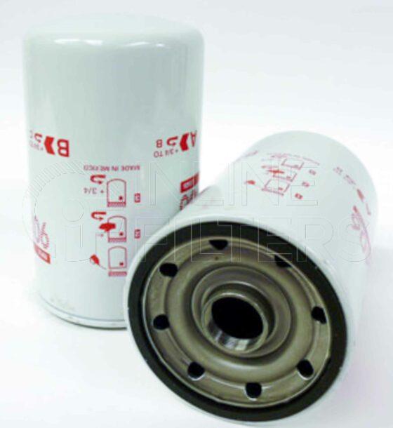 Inline FL70390. Lube Filter Product – Spin On – Round Product Spin-on lube filter