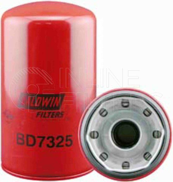 Inline FL70406. Lube Filter Product – Spin On – Round Product Spin-on dual-flow lube filter