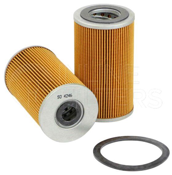 Inline FL70447. Lube Filter Product – Cartridge – Round Product Lube filter product