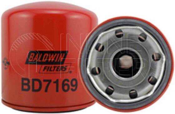 Inline FL70450. Lube Filter Product – Spin On – Round Product Spin-on dual-flow lube filter