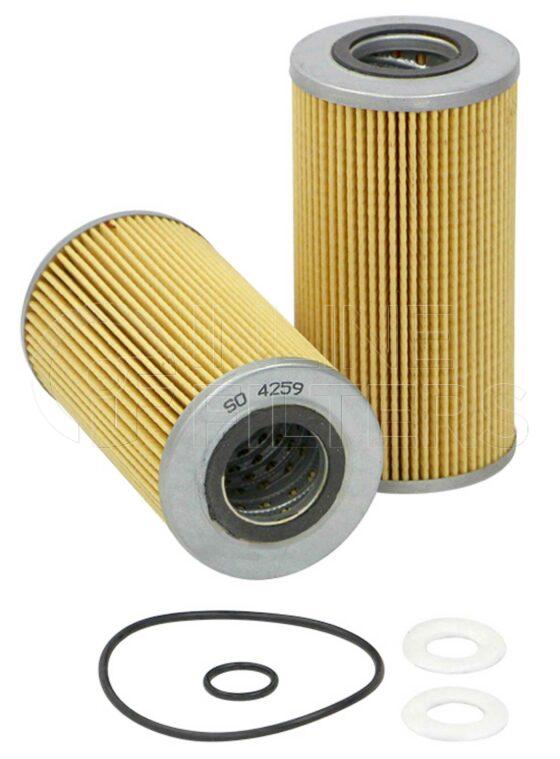 Inline FL70457. Lube Filter Product – Cartridge – Round Product Lube filter product