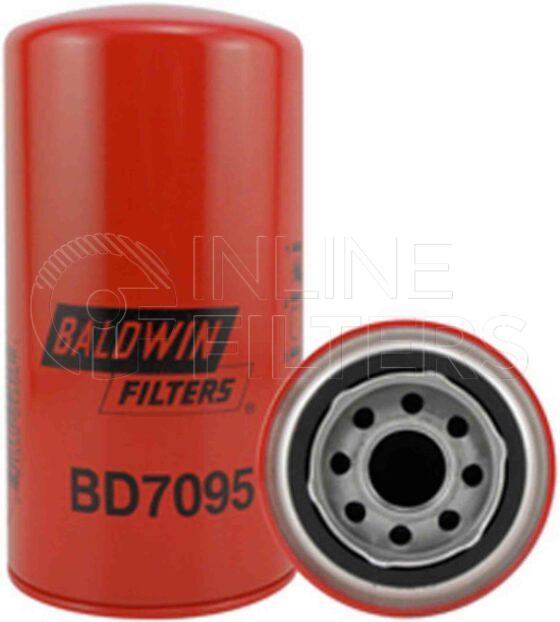 Inline FL70459. Lube Filter Product – Spin On – Round Product Spin-on dual-flow lube filter