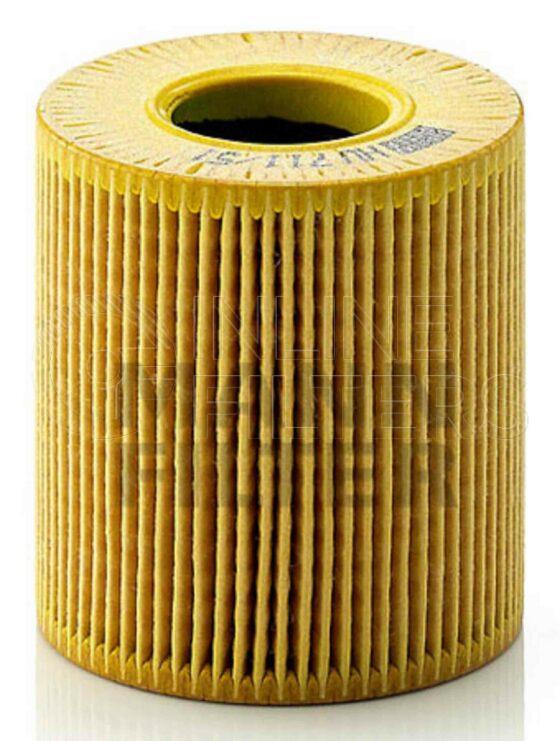 Inline FL70491. Lube Filter Product – Cartridge – Round Product Cartridge lube filter Type Eco
