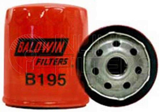 Inline FL70540. Lube Filter Product – Spin On – Round Product Full-flow spin-on lube filter