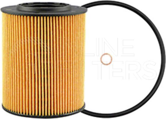 Inline FL70587. Lube Filter Product – Cartridge – Round Product Lube filter product