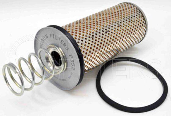 Inline FL70593. Lube Filter Product – Cartridge – Round Product Lube filter product