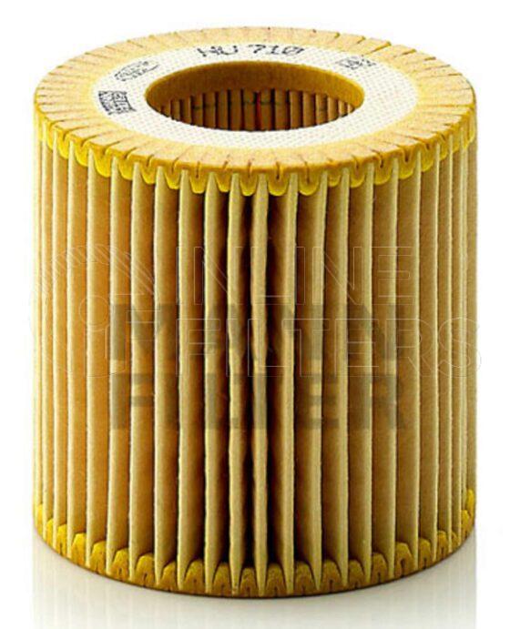 Inline FL70651. Lube Filter Product – Cartridge – Round Product Cartridge lube filter Type Eco