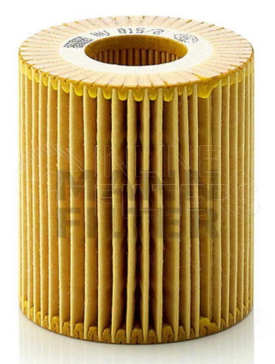 Inline FL70655. Lube Filter Product – Cartridge – Round Product Cartridge lube filter Type Eco