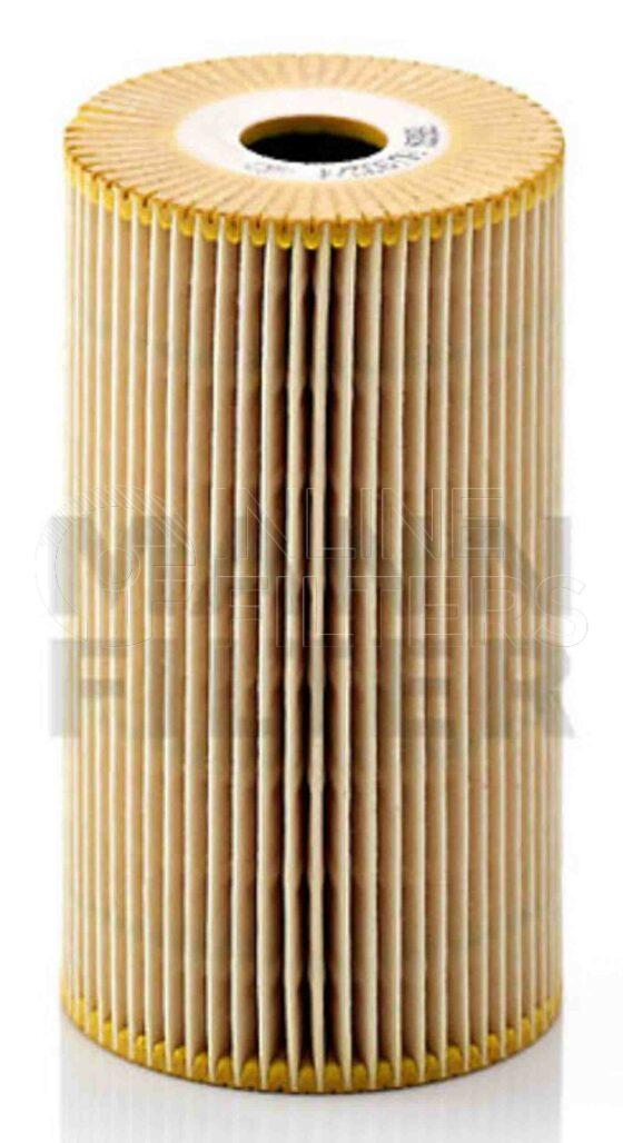 Inline FL70680. Lube Filter Product – Cartridge – Round Product Cartridge lube filter Type Eco