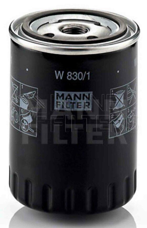 Inline FL70681. Lube Filter Product – Spin On – Round Product Lube filter product
