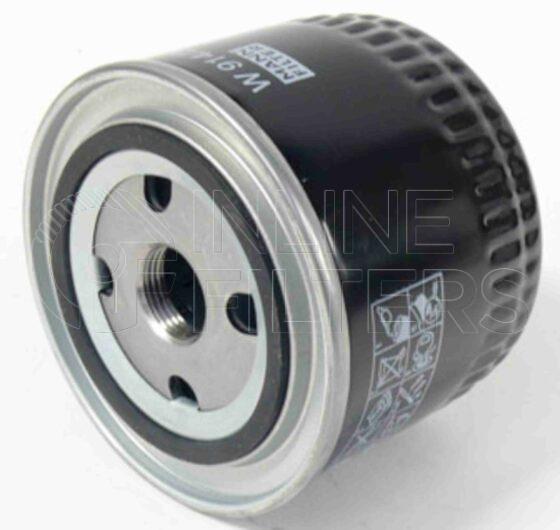 Inline FL70683. Lube Filter Product – Spin On – Round Product Lube filter product