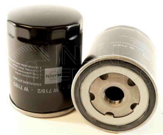 Inline FL70713. Lube Filter Product – Spin On – Round Product Lube filter product