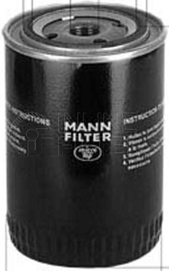Inline FL70715. Lube Filter Product – Spin On – Round Product By-pass spin-on lube oil filter Full-flow Filter FIN-FL70015