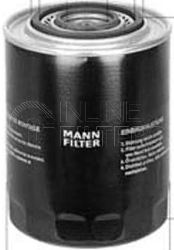 Inline FL70716. Lube Filter Product – Spin On – Round Product Full-flow & by-pass combination spin-on filter