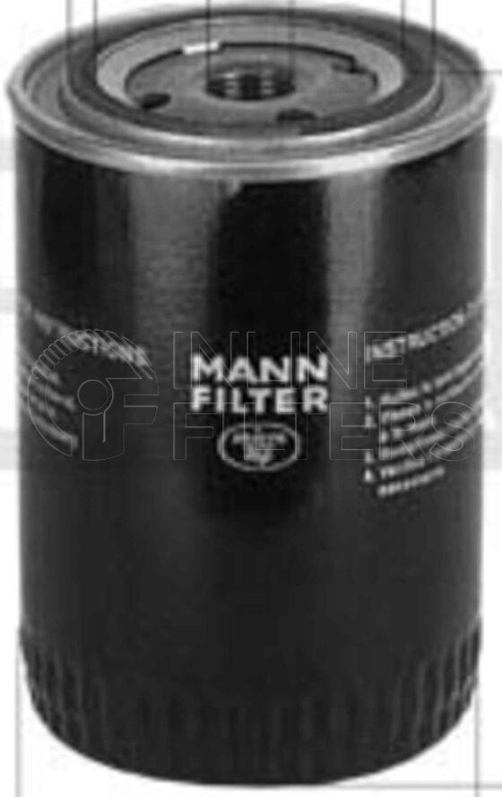 Inline FL70723. Lube Filter Product – Spin On – Round Product Lube filter product