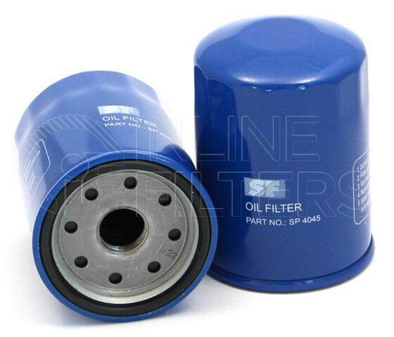 Inline FL70733. Lube Filter Product – Spin On – Round Product Spin-on lube filter