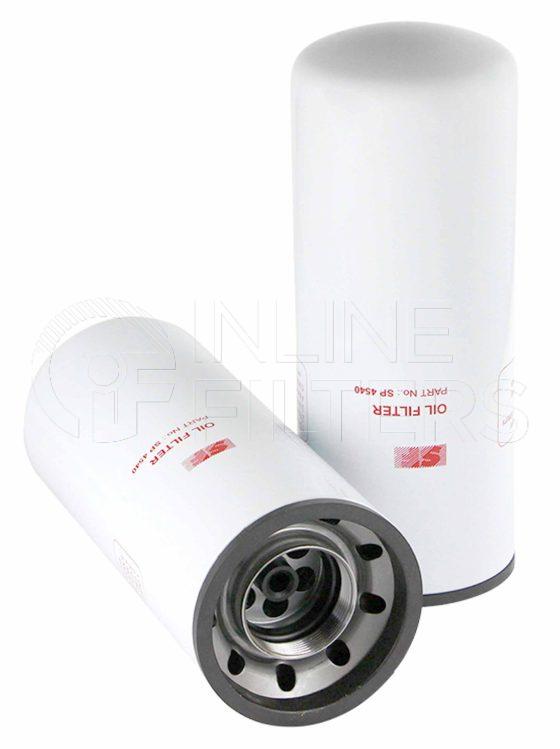 Inline FL70745. Lube Filter Product – Spin On – Round Product Full-flow & by-pass combination lube oil filter Shorter version FIN-FL70460