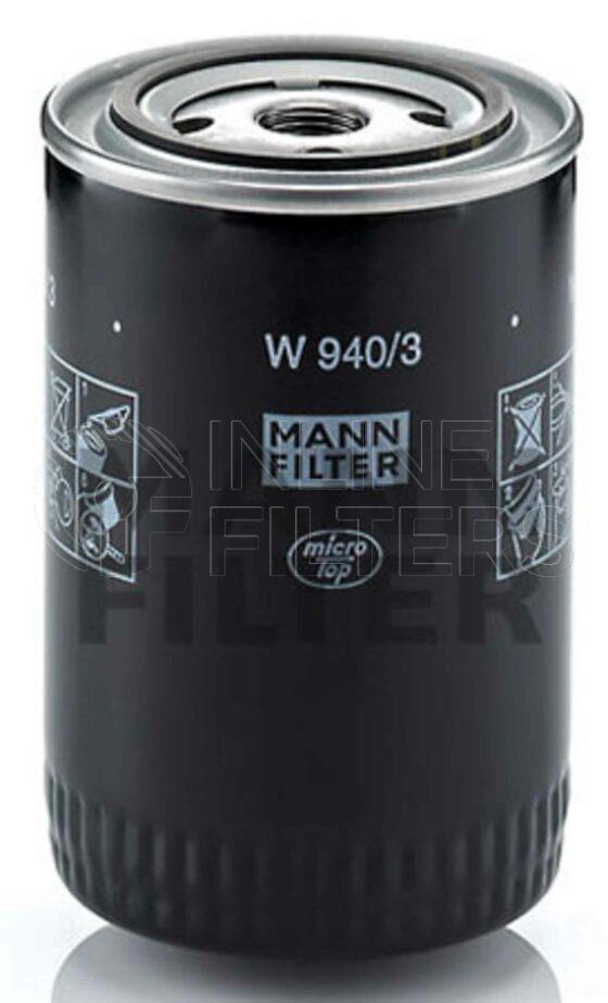 Inline FL70747. Lube Filter Product – Spin On – Round Product Lube filter product