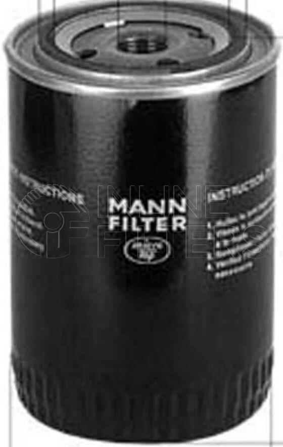 Inline FL70783. Lube Filter Product – Spin On – Round Product Full-flow & by-pass combination spin-on filter