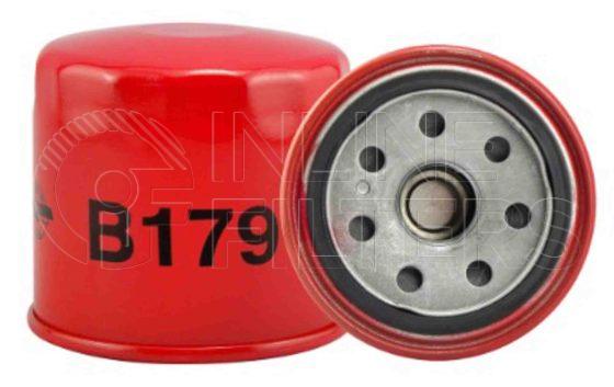 Inline FL70814. Lube Filter Product – Spin On – Round Product Full-flow spin-on lube oil filter Longer version FIN-FL70778 Convex Thread Plate FIN-FL70332