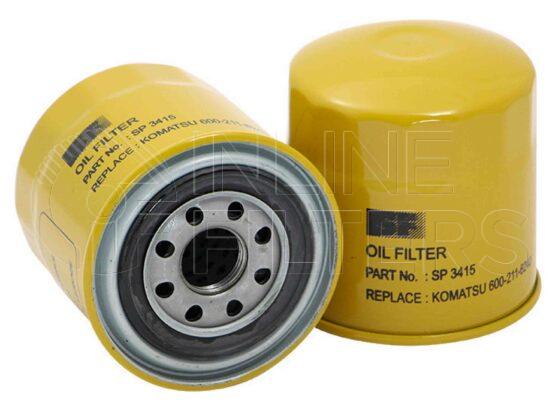 Inline FL70833. Lube Filter Product – Spin On – Round Product Lube filter