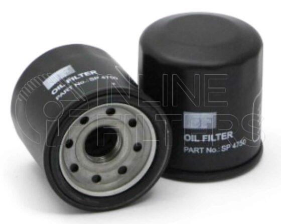 Inline FL70954. Lube Filter Product – Spin On – Round Product Lube filter