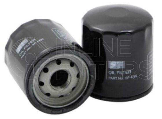 Inline FL70960. Lube Filter Product – Spin On – Round Product Lube filter product