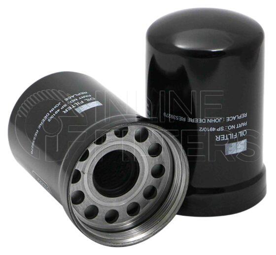 Inline FL71037. Lube Filter Product – Spin On – Round Product Spin-on lube filter Similar version FIN-FL70096