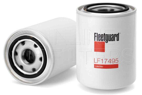 Inline FL71079. Lube Filter Product – Spin On – Round Product Lube filter product